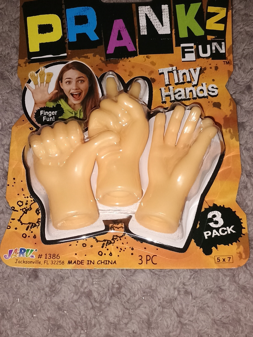 Tiny Hands 3-Pack Kids Toy - Beige